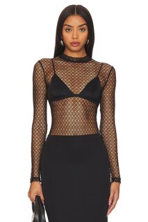 Боди Bardot Aubree Lace, черный