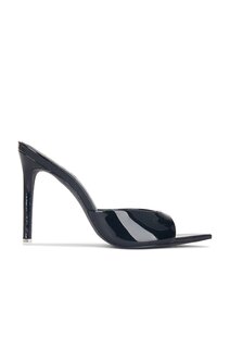 Мюли BLACK SUEDE STUDIO Brea, цвет Black Patent