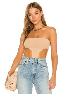 Боди superdown Darcey Cut Out, нюд