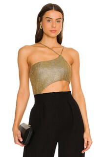 Боди superdown Tahlia Cut Out, цвет Gold Metallic