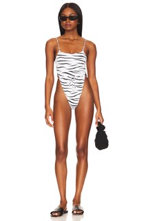Купальник Monica Hansen Beachwear Wild Stripes, цвет Zebra 1
