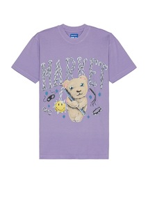 Футболка Market Smiley Soft Core Bear T-shirt, цвет Orchid