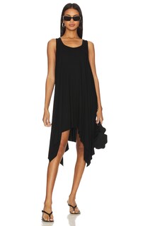 Платье Michael Lauren Hoku Flowy Tank, черный