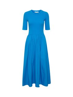Платье макси InWear Dagnama, весенне-синий
