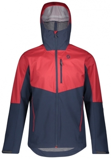 Куртка горнолыжная Scott Jacket Explorair Ascent Wine Red/Blue Nights