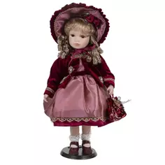 Декоративная фигура Remeco Collection кукла Настенька 45x20 см Без бренда
