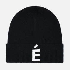 Шапка Etudes Beanie Patch, цвет чёрный