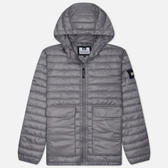 Мужская куртка ветровка Weekend Offender Browne Packable Qulted, цвет серый, размер XL