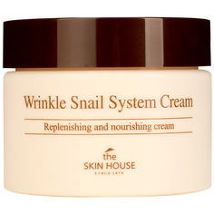 Крем для лица THE SKIN HOUSE Крем улиточный анти-возрастной Wrinkle Snail System Cream