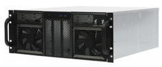 Корпус серверный 4U Procase RE411-D5H10-A-45 5x5.25+10HDD,черный,без блока питания,глубина 450мм,MB ATX 12"x9,6"
