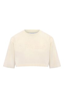 Хлопковая футболка Off-White