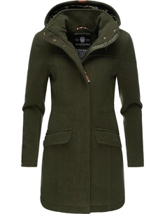 Зимнее пальто Marikoo, темно-зеленый