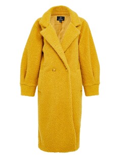 Межсезонное пальто Threadbare Sunflower, желтый