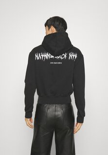 Толстовка UPSIDE DOWN CROPPED UNISEX Han Kjøbenhavn, черный