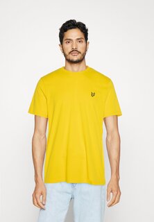 Базовая футболка PLAIN Lyle &amp; Scott, желтый ожог