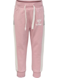 Зауженные брюки Hummel Skye, темно-розовый