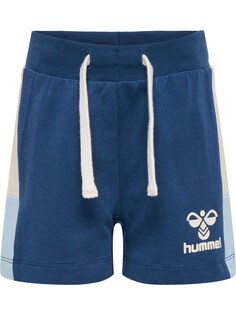 Обычные брюки Hummel, голубой/темно-синий