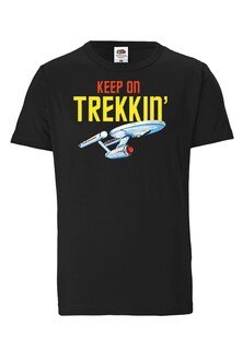 Футболка Logoshirt Star Trek – Keep On Trekkin, черный