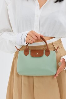 Женская сумка через плечо Sahra с длинным ремешком мятно-зеленая Minebag