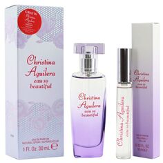 Набор: женская парфюмированная вода Christina Aguilera Eau So Beautiful, 10 мл