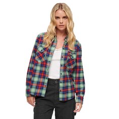 Рубашка Superdry Lumberjack Check Flannel, разноцветный