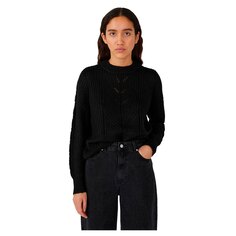 Свитер Object Nova Stella Ribbed Neck, черный