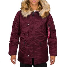 Пальто Alpha Industries N-3B VF59, красный