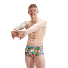 Плавки Speedo Club Training Allover 17 cm, разноцветный