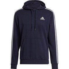 Худи adidas Essentials 3 Stripes, синий