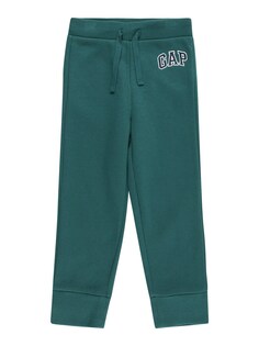 Зауженные брюки Gap, изумруд