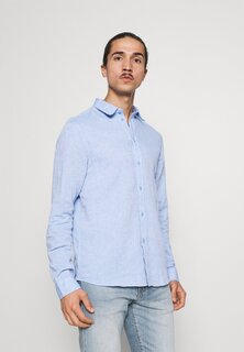 Рубашка Pier One, крапчатый синий