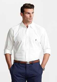 Рубашка GARMENT-DYED OXFORD Polo Ralph Lauren Big &amp; Tall, белый