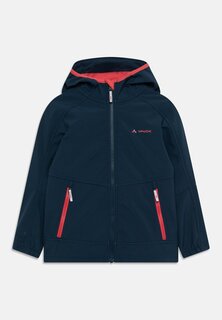 Куртка Softshell KIDS RONDANE JACKET IV UNISEX Vaude, темно-морской/розовый