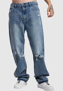 Джинсы Baggy DISTRESSED BAGGY FIVE POCKET Karl Kani, винтажный индиго