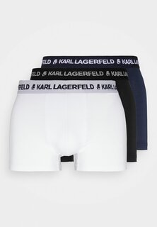 Брюки-кюлоты НАБОР ИЗ 3 ПАКЕТОВ LOGO TRUNK KARL LAGERFELD, темно-синие