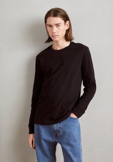 Футболка с длинным рукавом WASH MOCK Esprit, черная