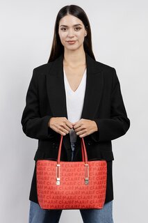 Красная женская сумка через плечо Petal MC231101674 Marie Claire