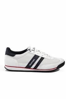 ABBE I Sneaker Мужские туфли белые SLAZENGER