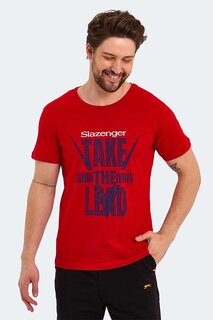 KASSIA Мужская футболка красная SLAZENGER