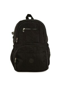 Рюкзак Parachute с несколькими карманами и логотипом Bagmori, черный