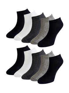 Женские полноцветные короткие носки, 10 шт. ÇORAP ÇEKMECESİ