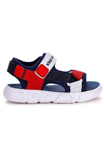 Сандалии Kiko Kids Velcro Walking Boys 2722-27 KİKO KİDS, яркий темно-синий