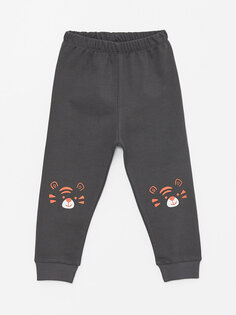 Спортивные штаны для маленьких мальчиков с принтом и эластичной резинкой на талии LC WAIKIKI
