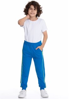 Спортивные штаны для мальчиков с эластичным поясом Myhanne, королевский синий