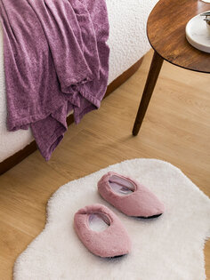 Женская плюшевая домашняя обувь LCW STEPS, пудрово-розовый