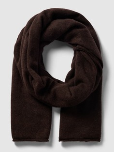 Вязаный кашемировый шарф Christian Berg, шоколадно-коричневый