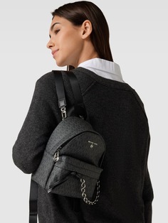 Рюкзак с логотипом по всей поверхности, модель SLATER MICHAEL Michael Kors, черный