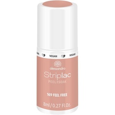 Striplac Peel Or Soak - Feel Free - Led лак для ногтей цвета Nudeton - Для, Alessandro