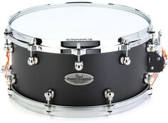 Фирменный малый барабан Pearl Dennis Chambers — 6,5 x 14 дюймов, матовый черный