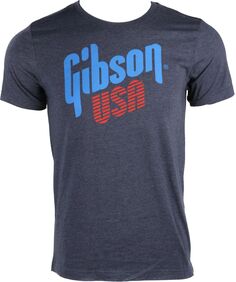 Футболка с логотипом Gibson Accessories USA — X-Small